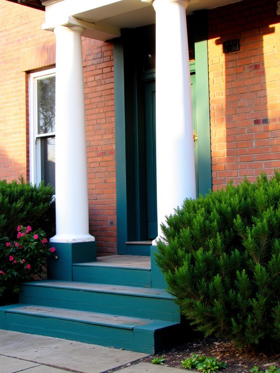 color blocking for facades