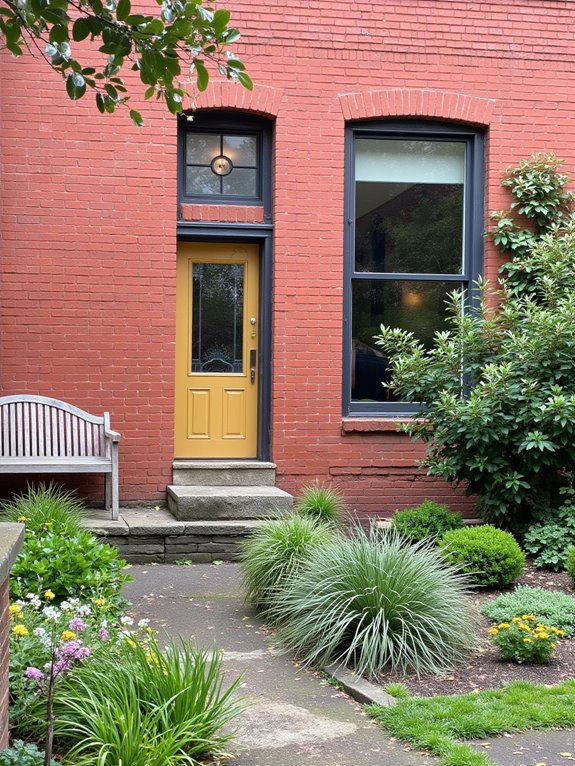 color pairing with brick