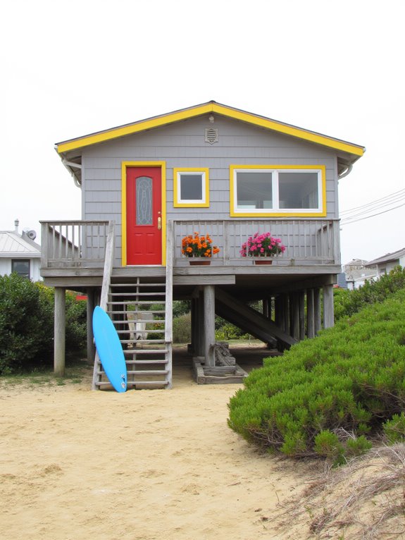 colorful accents reflect personality