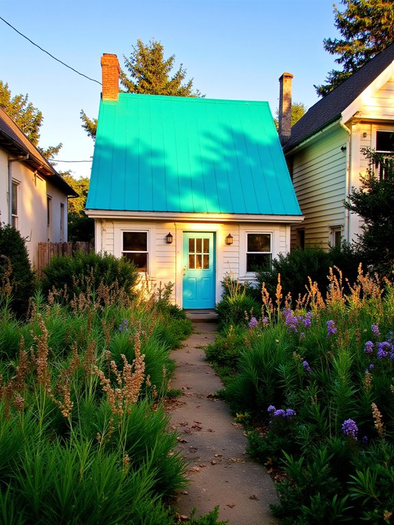 colorful roofs enhance homes