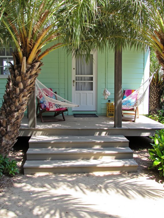 comfortable outdoor relaxation spots