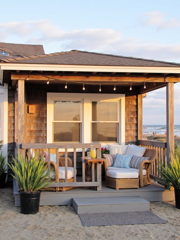 cozy balcony entertaining essentials