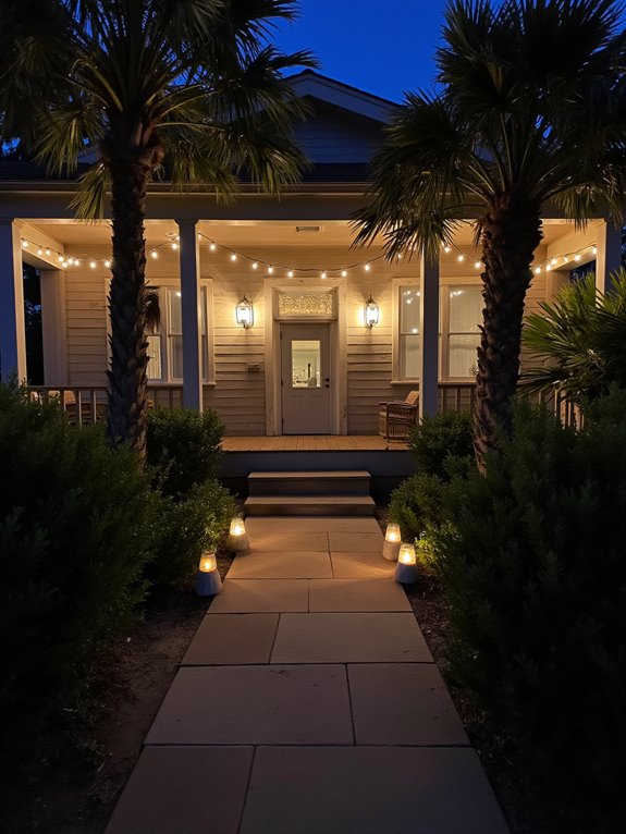 cozy beach house ambiance