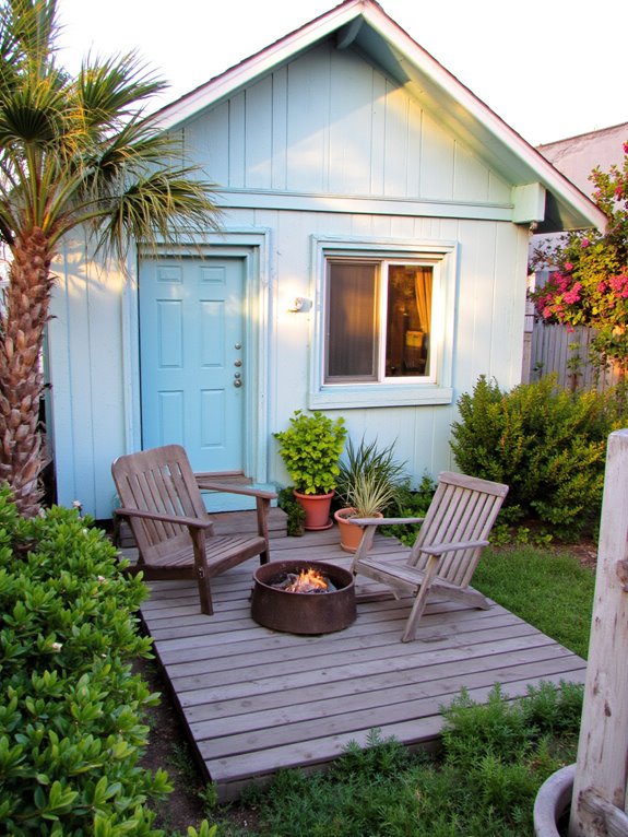 cozy coastal outdoor gatherings