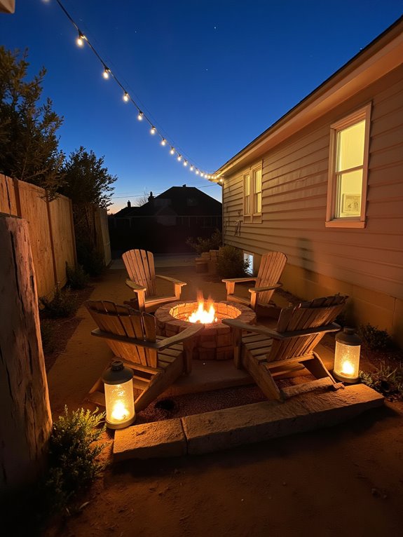 cozy fire pit gatherings