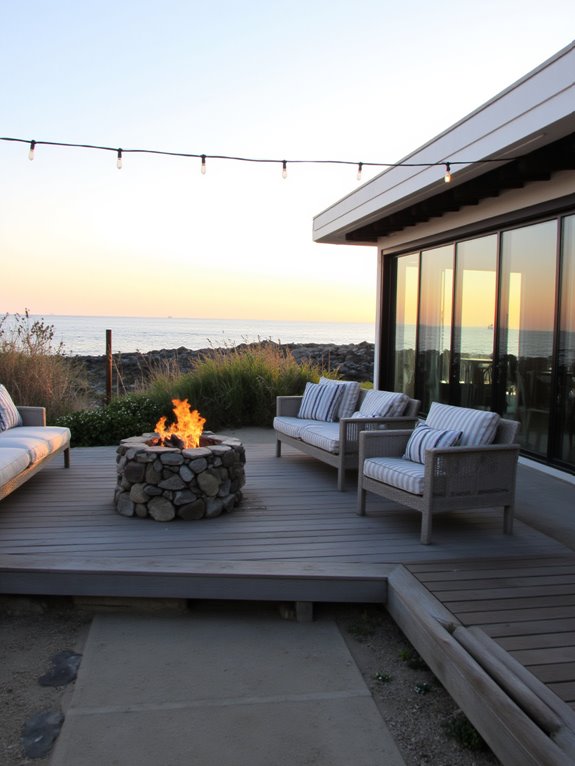 cozy fire pit gatherings