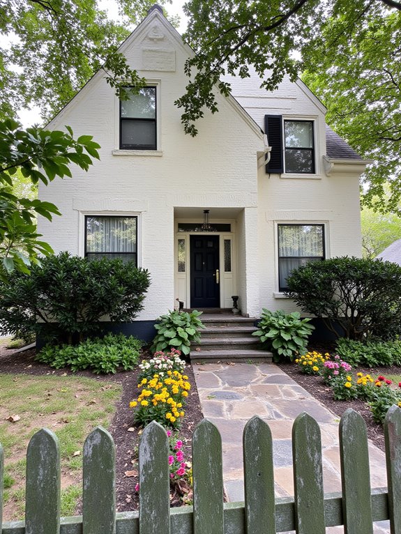 cream brick neighborhood harmony