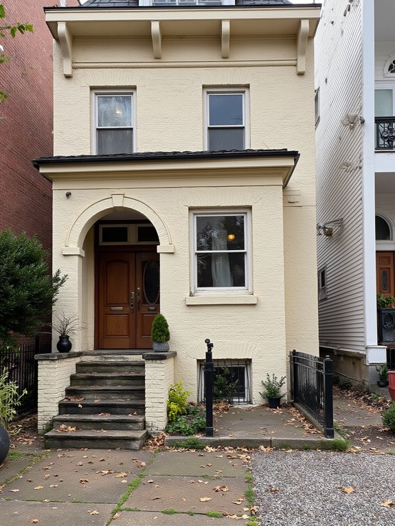 cream brick urban elegance