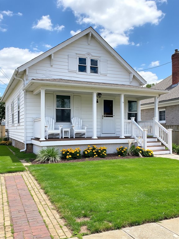 crisp white beach house elegance