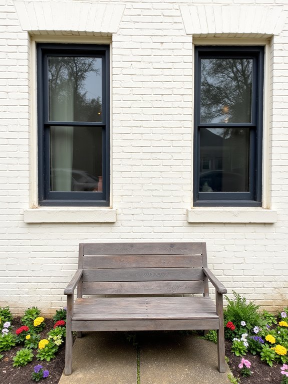 diy brick home painting