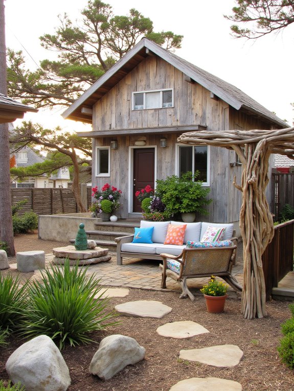 driftwood outdoor furniture ideas