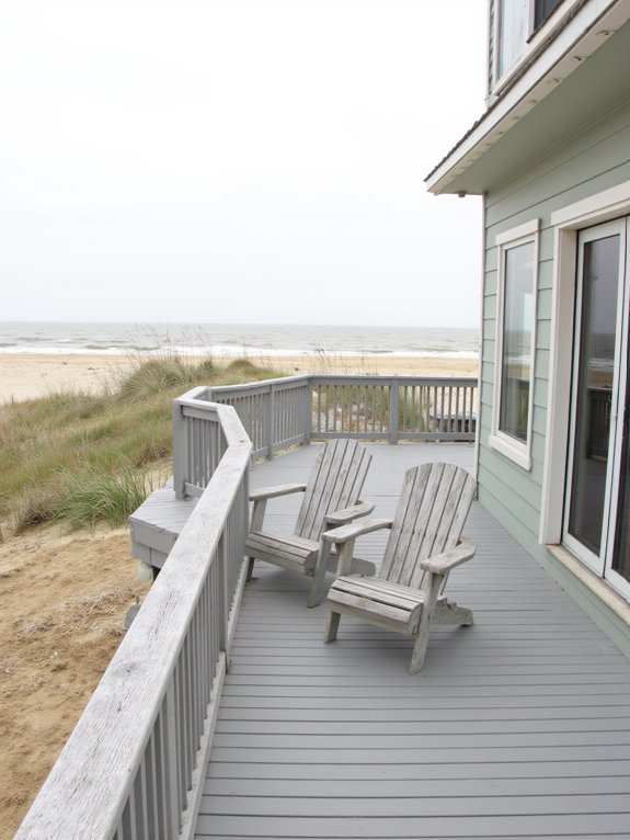 durable low maintenance composite railings