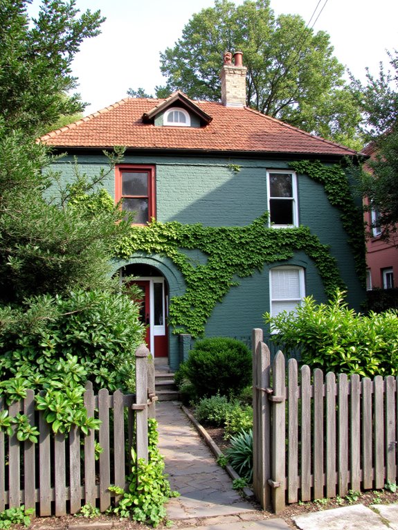 earthy green nature harmony