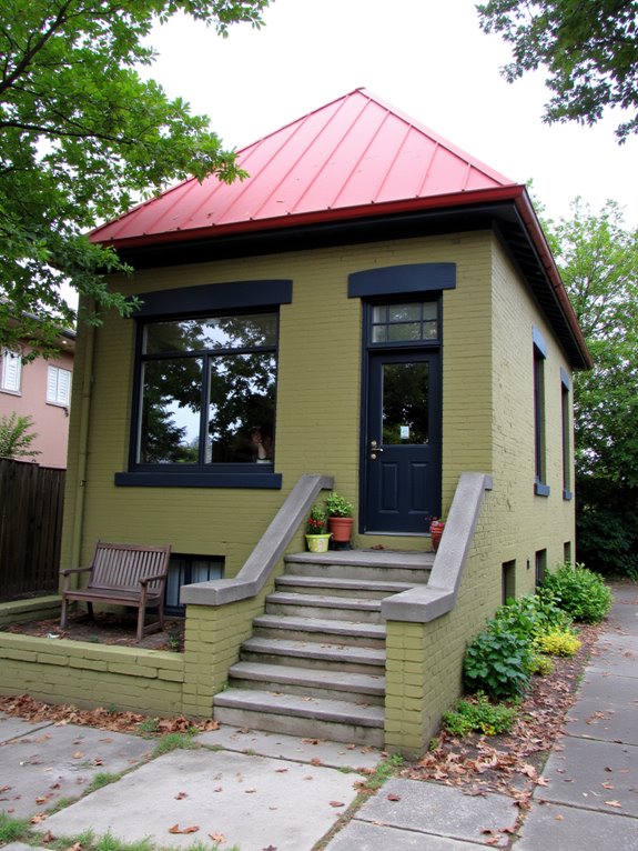 earthy olive green charm