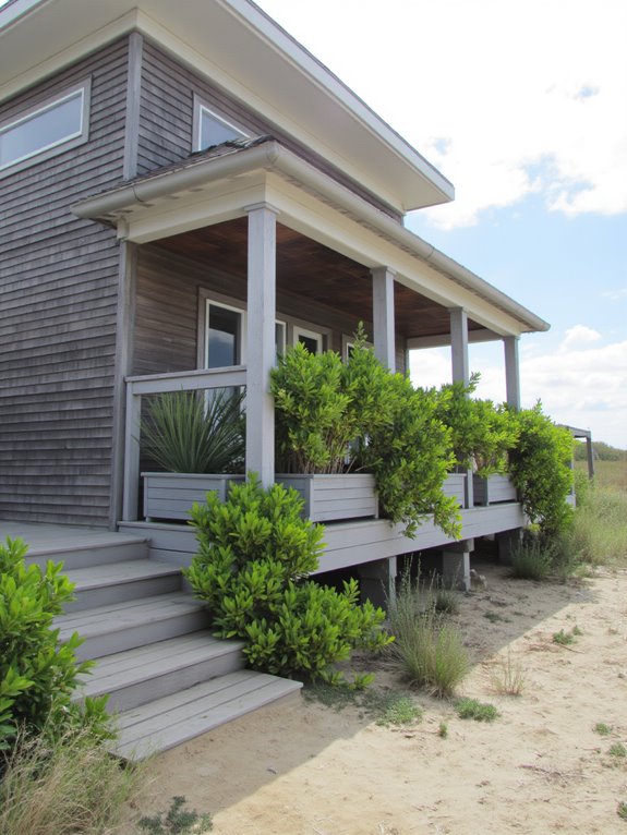 eco friendly planter railings