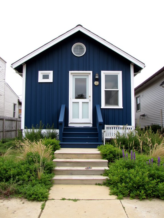 elegant coastal navy charm