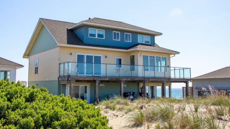 elevated beach house aesthetics
