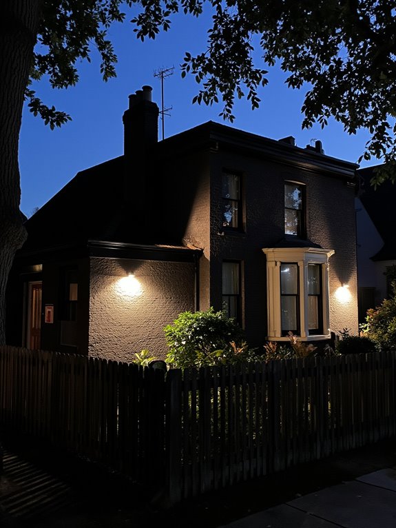 enchanting black brick illumination