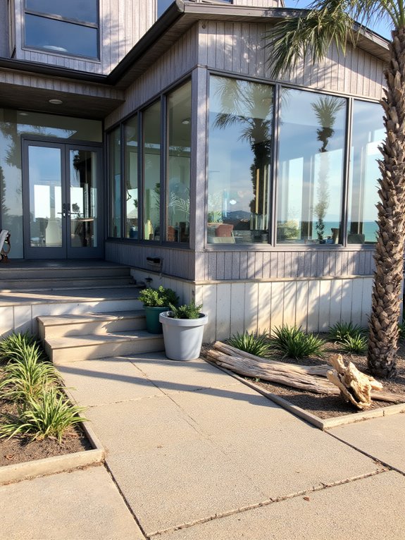 expansive windows breathtaking views