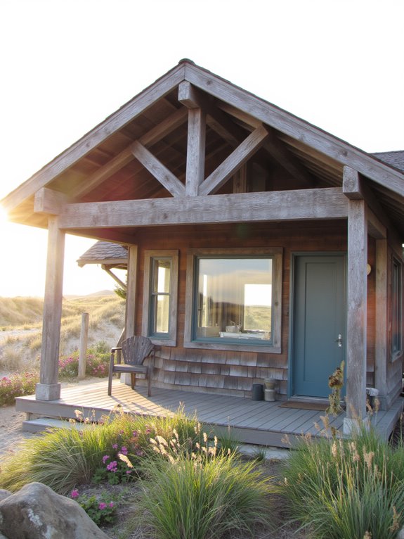 exposed beams enhance design