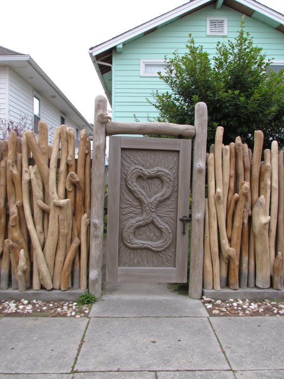 eye catching natural entrance gates