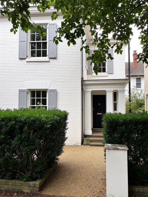 inspiring colorful georgian homes