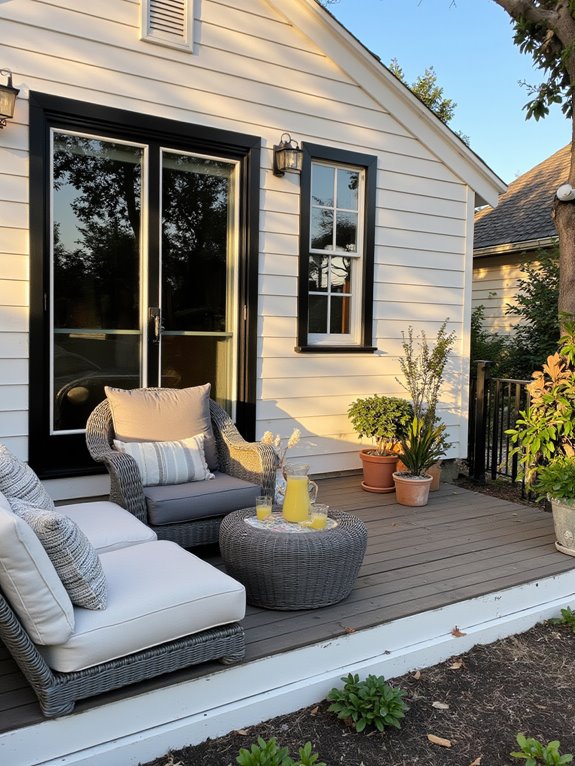 inviting outdoor gathering spaces