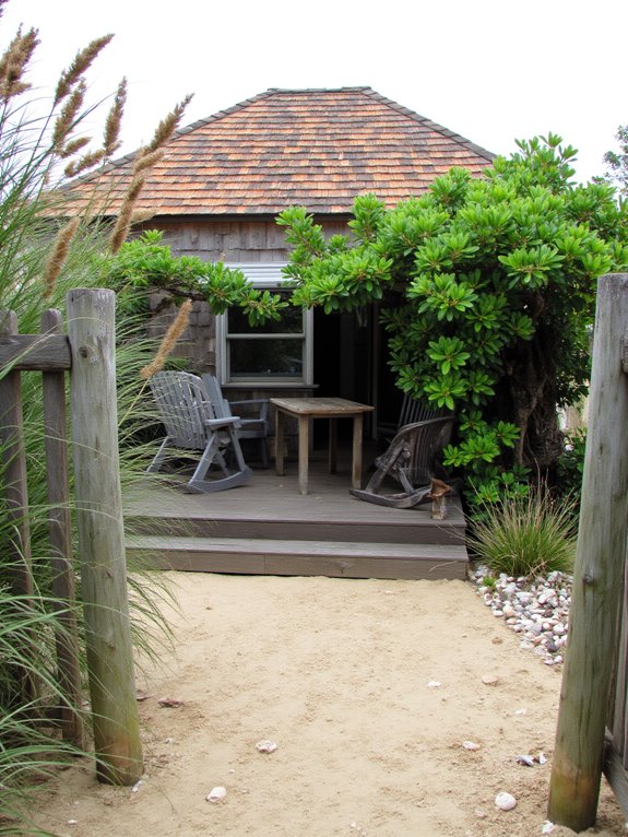 inviting outdoor relaxation spaces