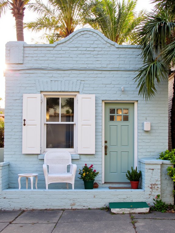 light and airy coastal colors