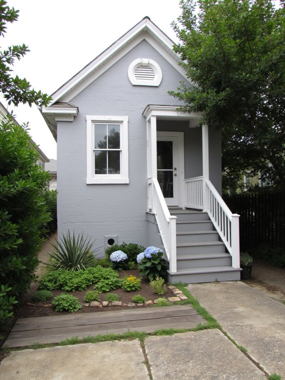 light gray coastal elegance