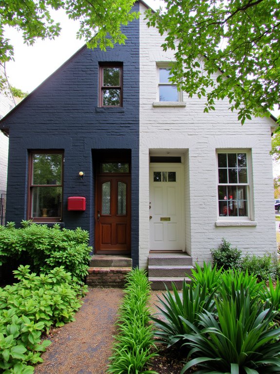 light gray versus dark gray