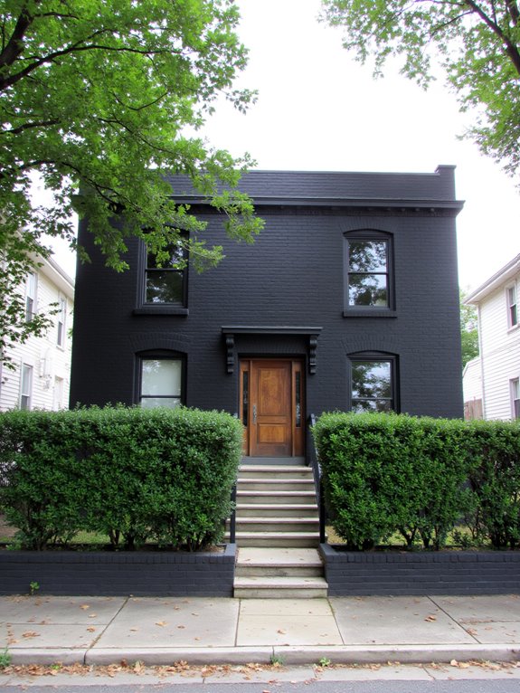 maintain black brick exteriors
