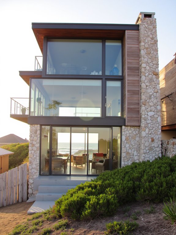 maximizing ocean views elegantly