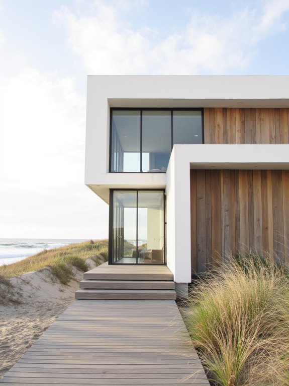 modern coastal architectural elegance