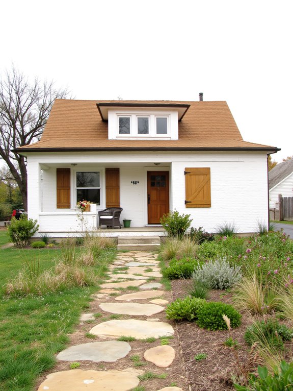 modern farmhouse with warmth