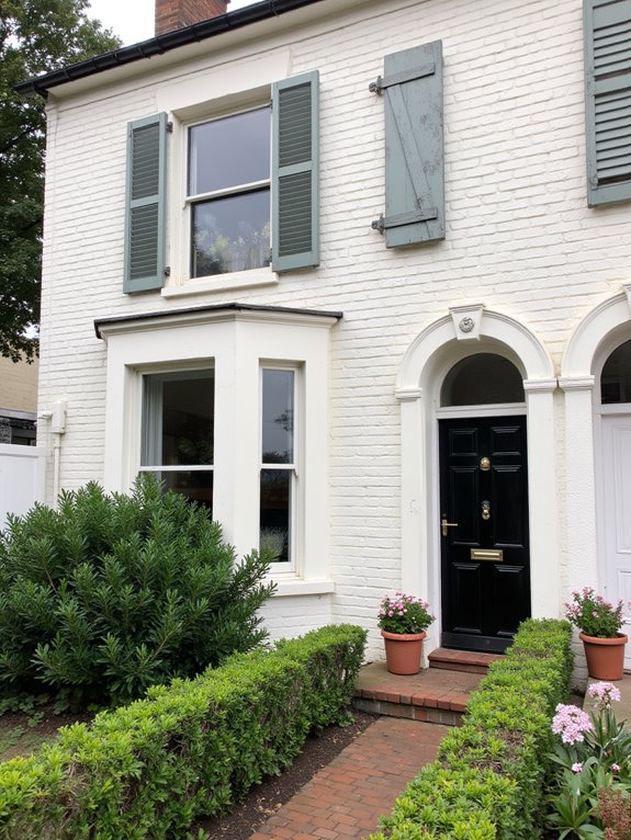 muted shades enhance elegance