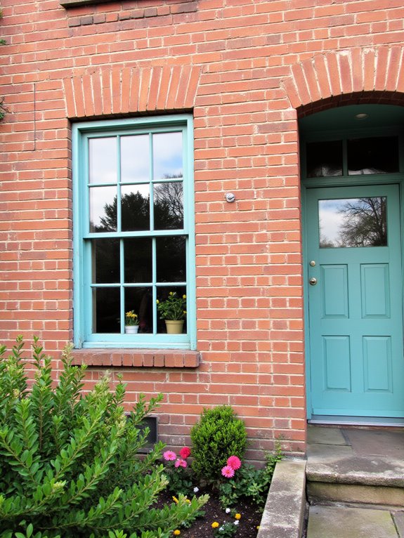 muted teal for tranquility