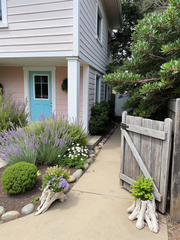 native coastal plant garden