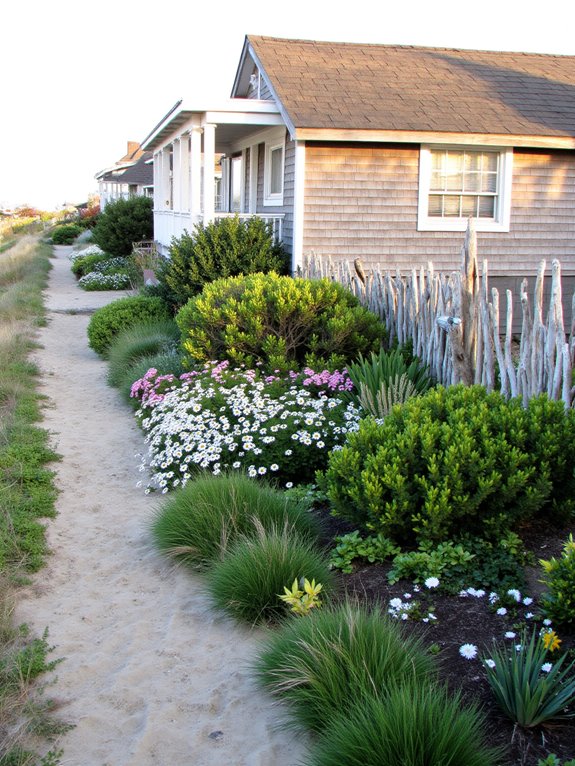 native coastal plant garden