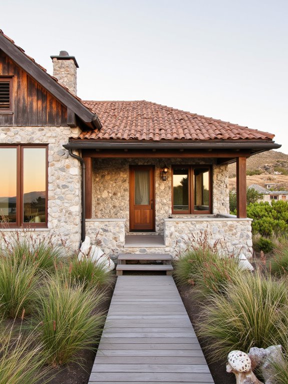 natural coastal materials harmony