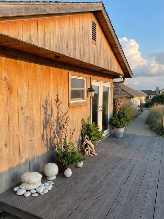 natural elements enhance outdoor