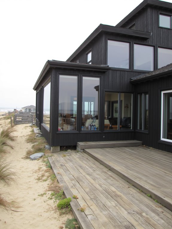 natural light coastal views