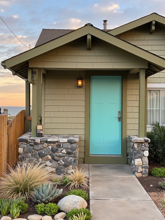 nature inspired beach house colors
