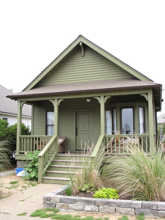 nature inspired beach house exterior