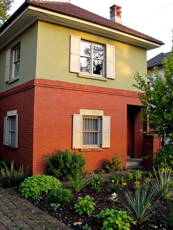 nature inspired earthy tones