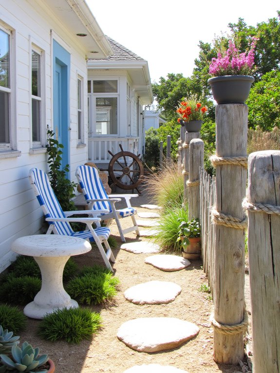 nautical decor enhances relaxation