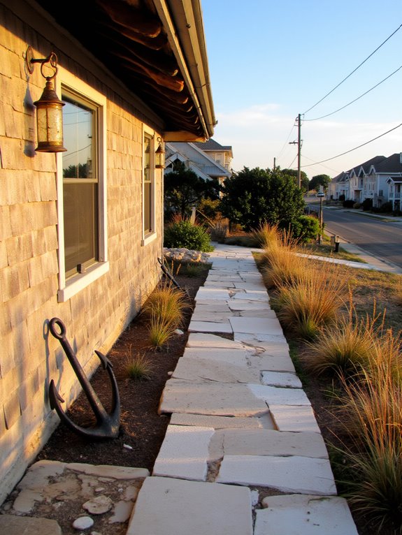 nautical outdoor lighting ambiance