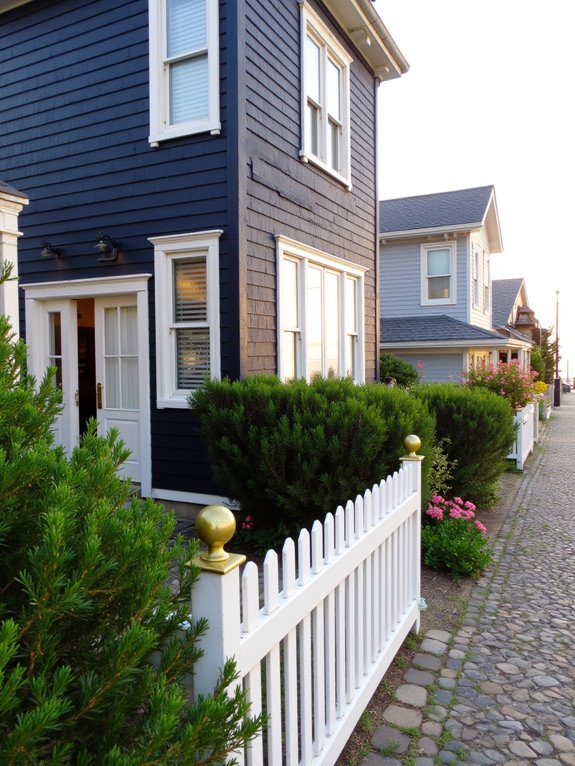 navy blue gold accents