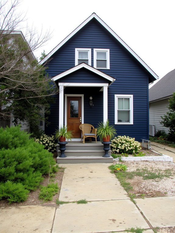 navy blue offers practicality