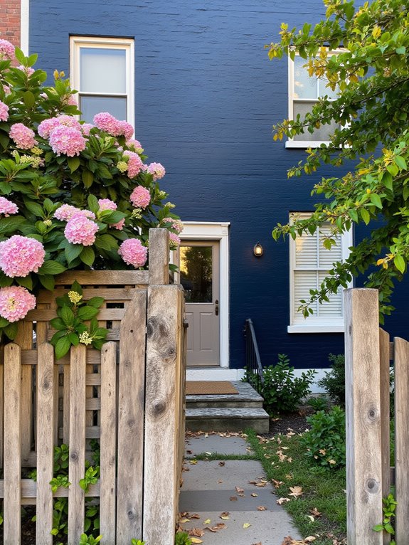 navy blue promotes elegance